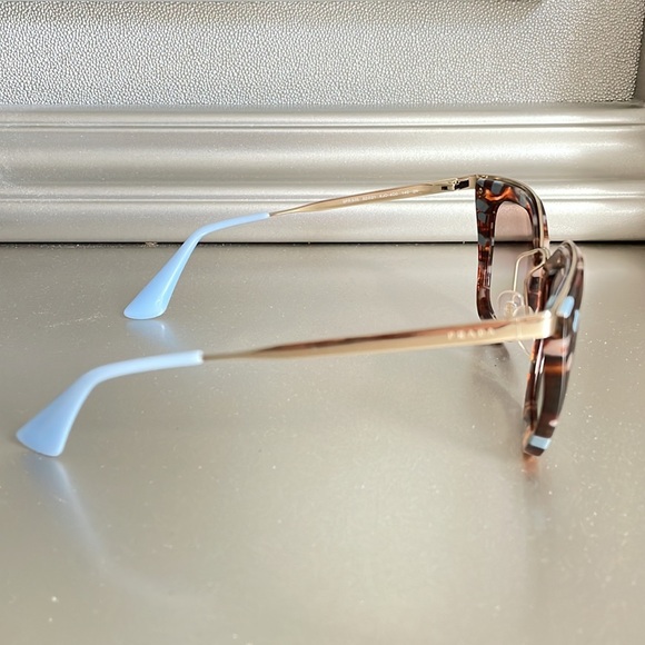 Prada Sunglasses - Tortoise with Light Blue - Picture 4 of 11